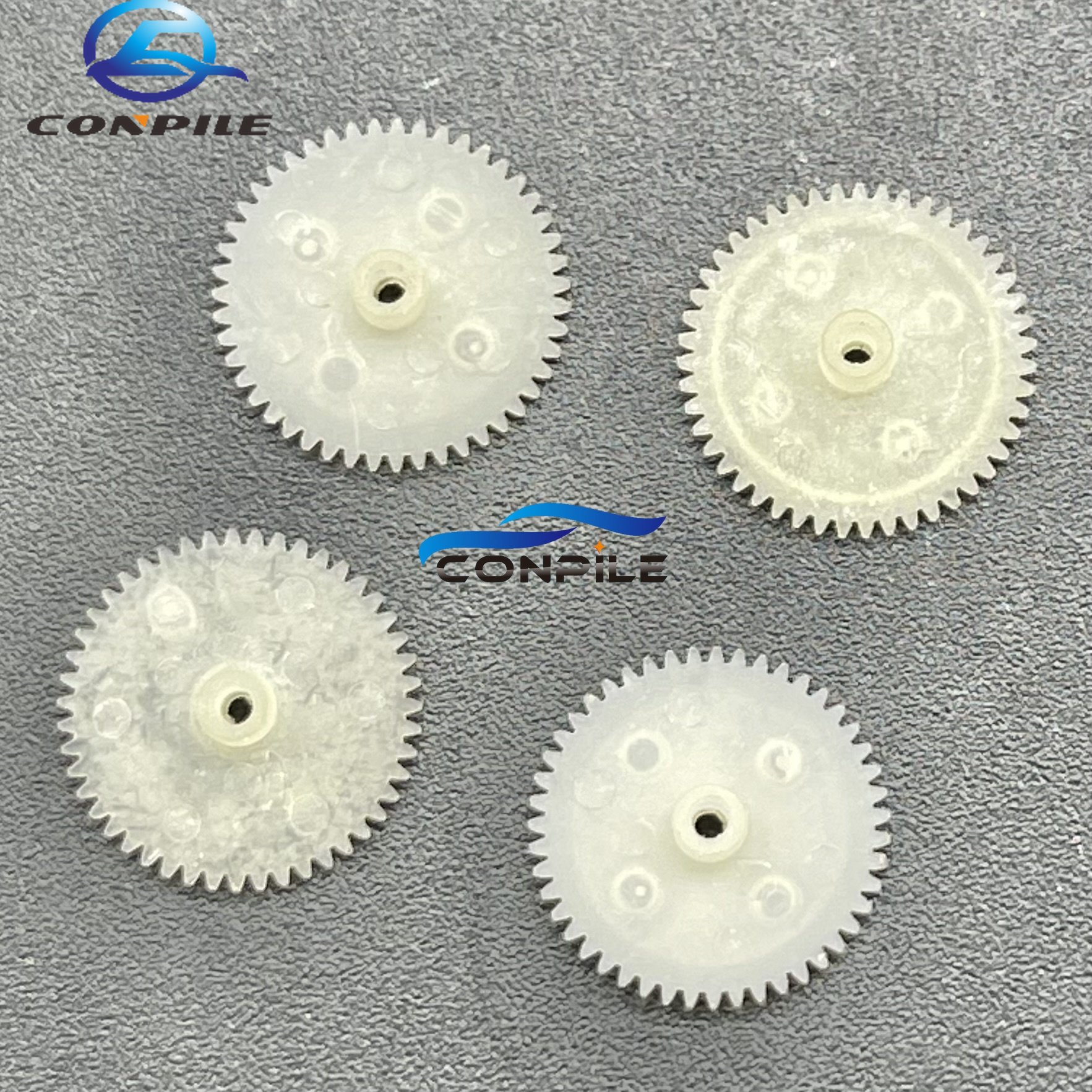 4pcs Plastic gear for cassette Deck audio for CD/VCD/DVD/LD player tape Recorder