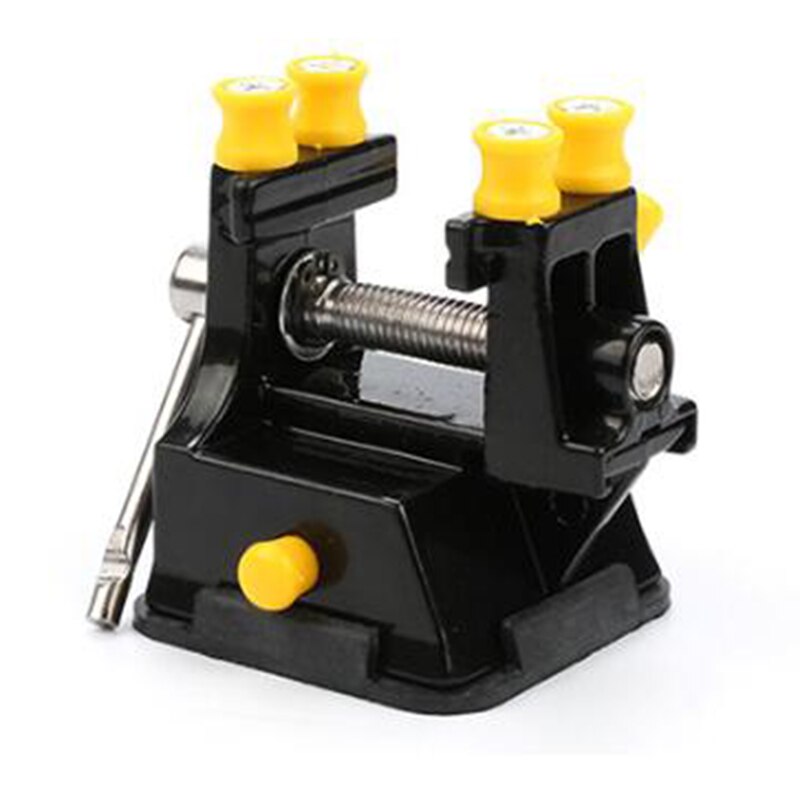 1PC 50mm Desktop Adsorption Vise Adjustable Jaw Bench Clamp Drill Press Table Vise DIY Sculpture Craft Hand Tool Woodworking