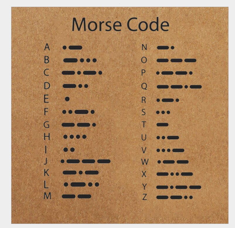 Morse Code Armbanden