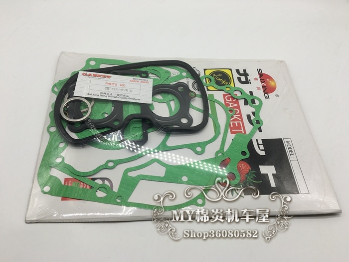 For yamaha honda keeway DD250E DD250 JH250 CA250 XV125 XV250 QJ250-H GN250 CBT125 CM125 motorcycle engine gasket 125cc 250cc