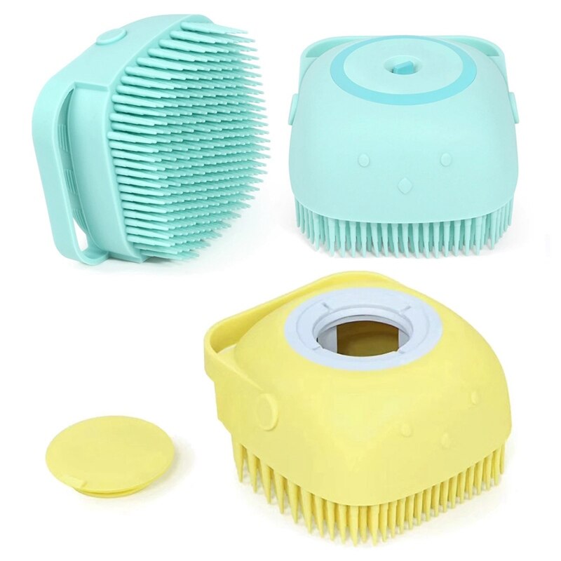 Baby siliconen badborstel shampoo vuilverwijdering zachte borstels wrijven rug exfoliërende massage lichaamsreiniging accessoires