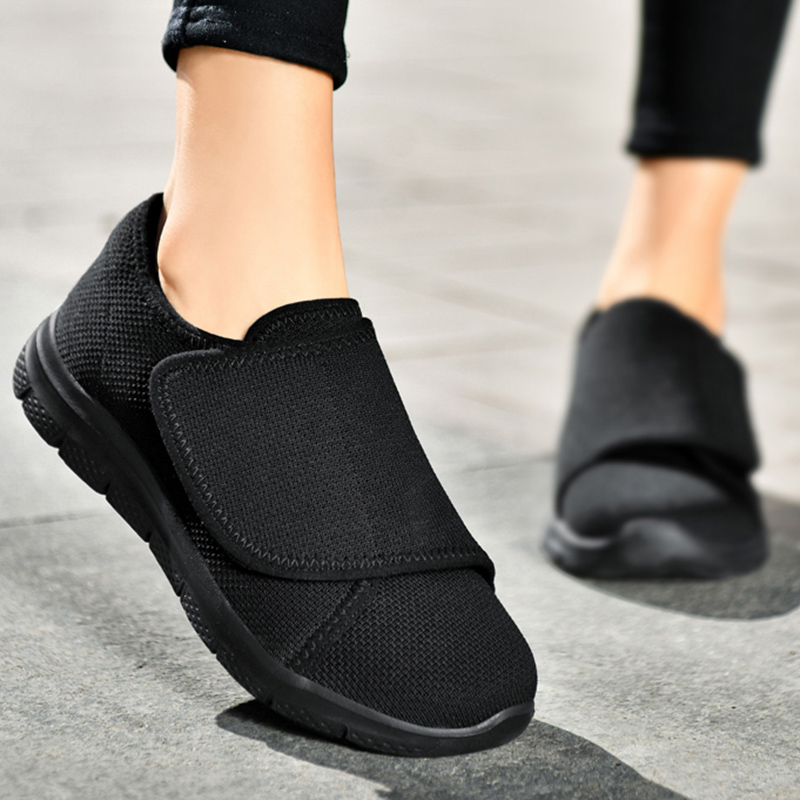 Vrouwen Orthopedie Brede Voeten Gezwollen Wandelen Casual Schoenen Duim Eversion Aanpassing Zachte Comfortabele Diabetische Man Schoenen Grote Maat