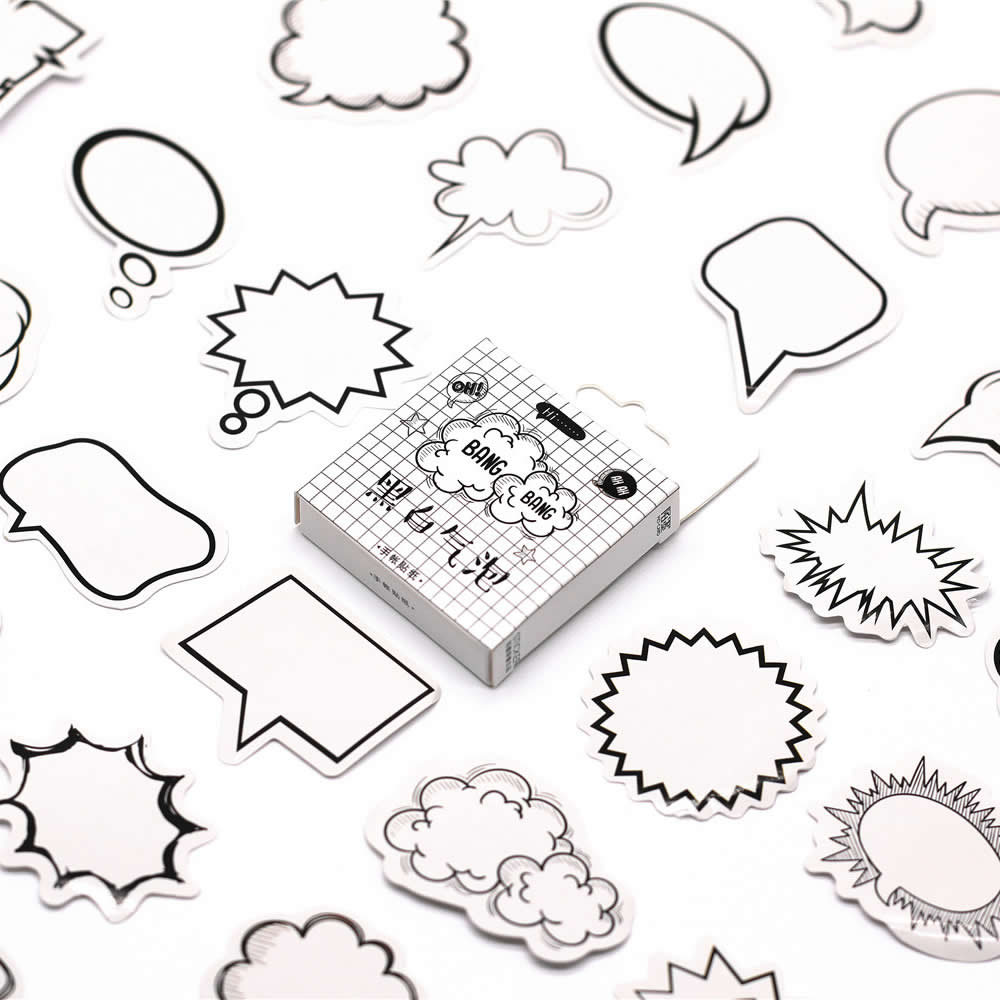 LE Cute Sticker Bookmarks Memo Pad Sticky Notepaper Sticky Notes Page Flags Self-Stick Tab Bookmark Marker Pad Office Supplies: 13