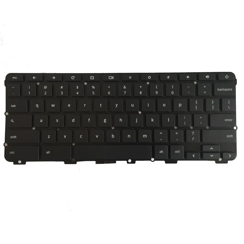 US for Lenovo Chromebook N22 US Laptop keyboard Black