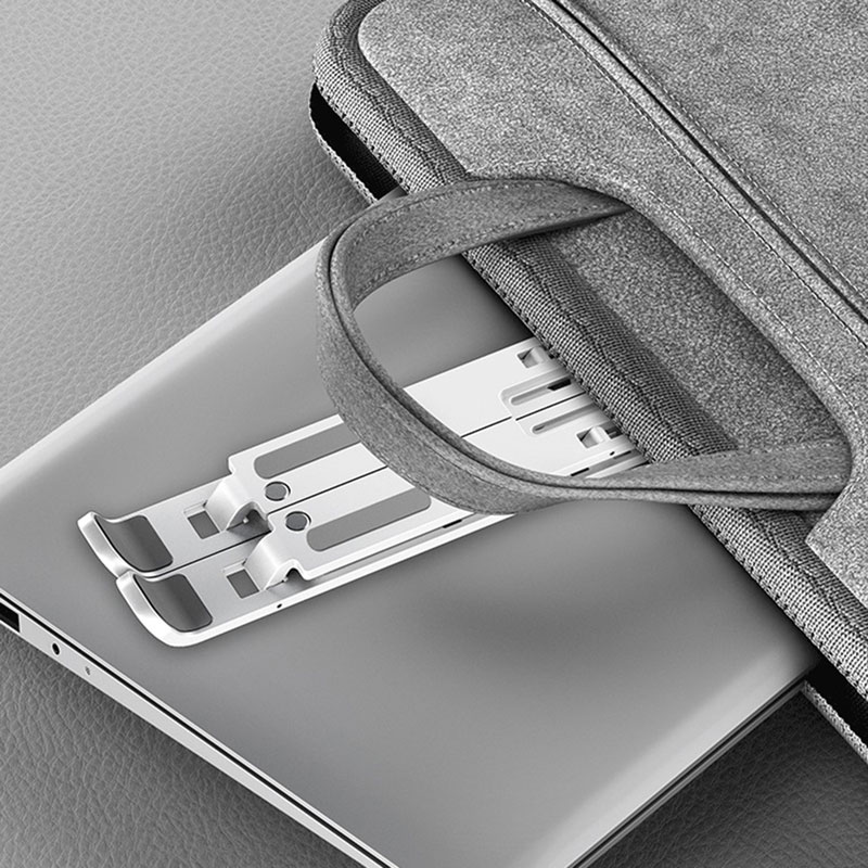 Portable Laptop Stand Foldable Non-Slip Plastic for Macbook Pro/Air iPad Bracket Adjustable Notebook Holder Stand