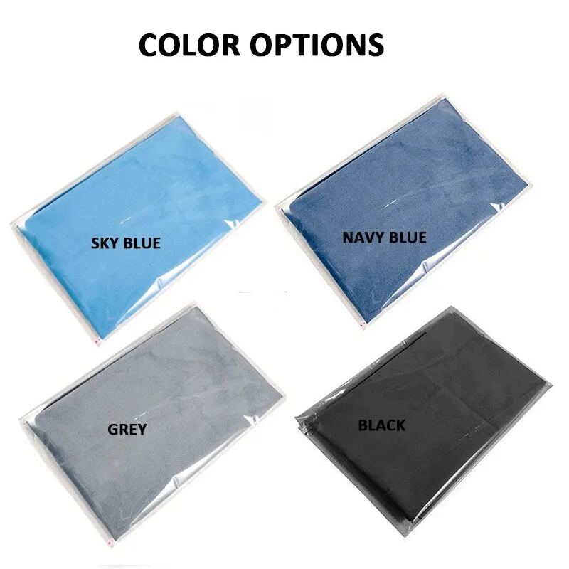 Verdikte microvezel handdoek, reishanddoek, sporthanddoek, sneldrogende grote handdoek voor je haar, ultrazachte lichtgewicht handdoek voor de sportschool of het zwembad.