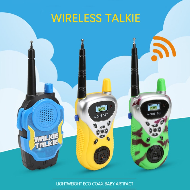 Kids Walkie Talkie Handheld Electric Strong Clear  – Grandado