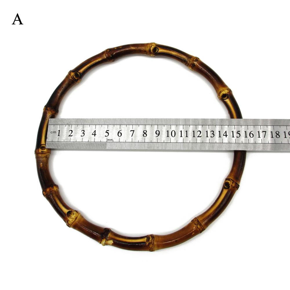 1 pc D a Forma di Manico Di Bambù Per Fatti A Mano FAI DA TE Borsa del Tote Della Borsa Fare il Sacchetto Telaio Gancio Accessori di Alta Qualità del Commercio All'ingrosso: Cielo Blu
