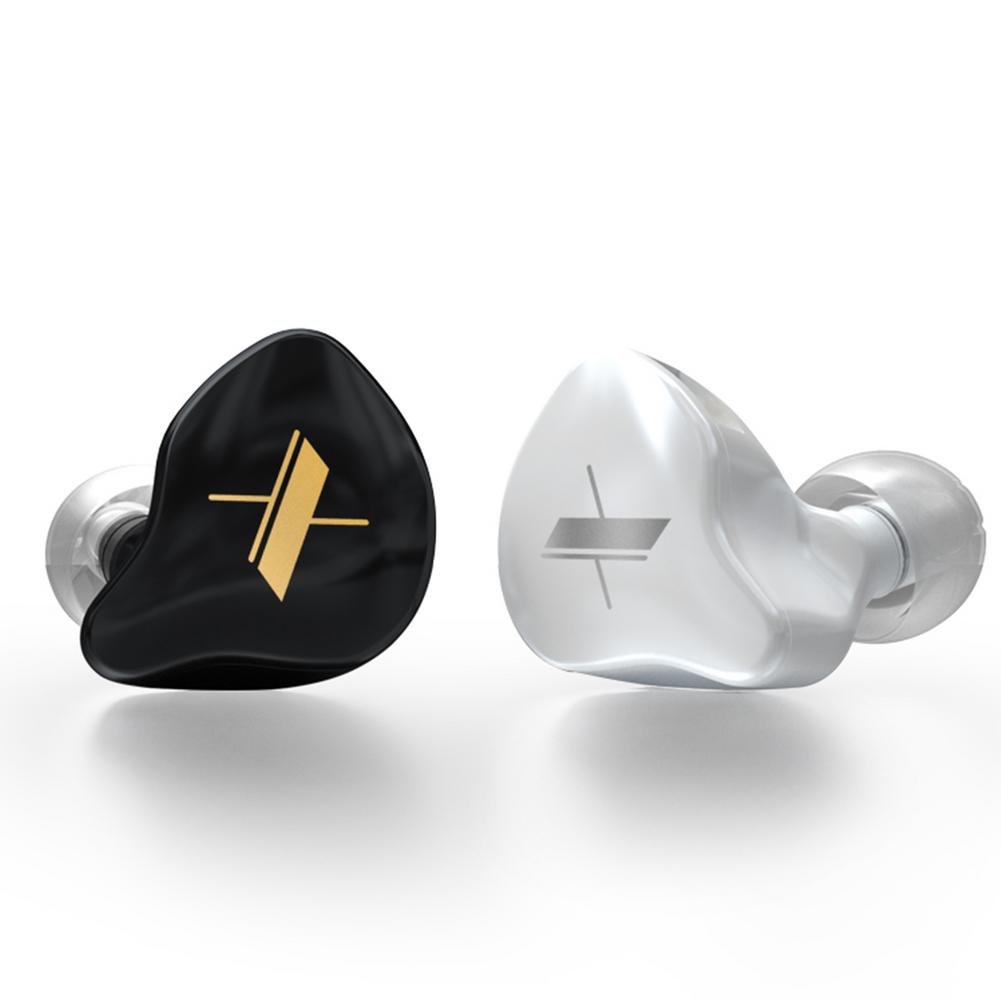 Kz edx headphones 1dd hybrid hi-fi bass earbuds in-ear monitor wired headphones sport noise cancelling headset with microphone