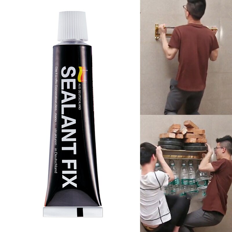 1Pcs Strong Glass Silicone Glue Sealant Silane Polymer Metal Adhesive Sealant Fix For Stationery Glass Jewelry Crystal Adhesive
