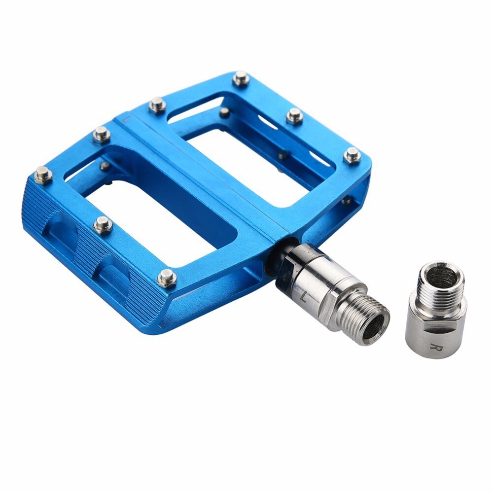 ABUO-extensor de Pedal para bicicleta de montaña, extensor de extensión de eje de Pedal de acero para Pedal de bicicleta de montaña