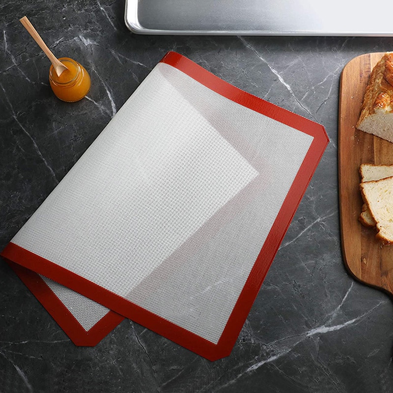 Macaron Non-Stick Silicone Baking Mat Cookie Pad Rolling Dough Mat Baking Gadget Cake Bakeware Pastry Tools for Kitchen Mat