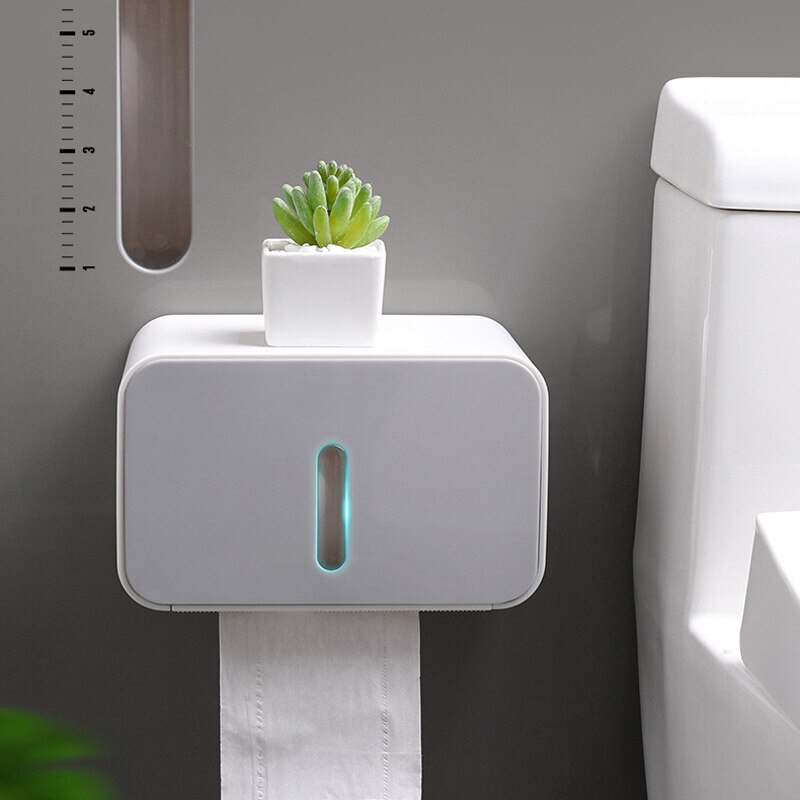 Waterdichte Toiletrolhouder Voor Toiletpapier Handdoekhouder Badkamer Opbergdoos Toiletrolhouder Badkamer Accessoires