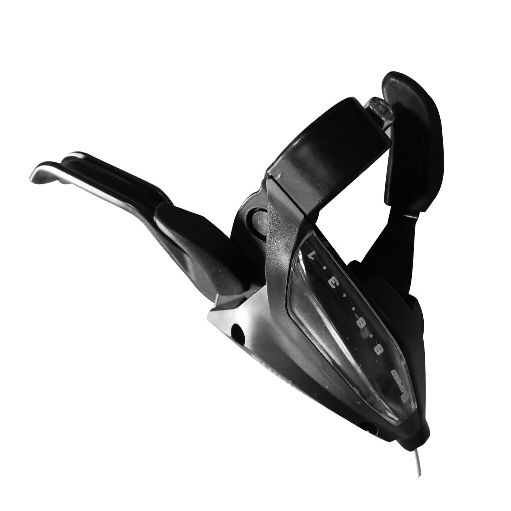 Bike Gear Shifter Mountain Fiets Speed Remhendel Optische Gear Display Indicator Plastic Road Fietsen Derailleur Fiets Deel: 1Pc Right 8 Speed