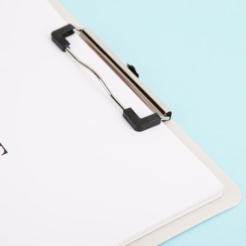 A4 Clipboard Writing Pad File Folders Document Holder Paper Clip Office Supply