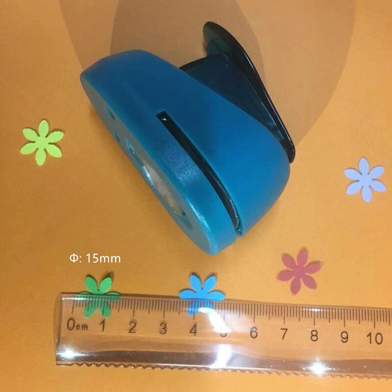 Free ship 5/8 Flower Hole Puncher Scrapbooking Bloom Shape Paper Cutter Scrapbook Embossing Machine Petal Decorative Craft Punch