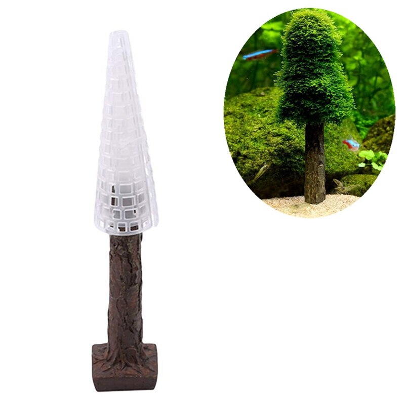 Simulatie Xmas Moss Kerst Moss Boom Plant Grow Aquarium Tank Decor Landschap Fish Tank Aquarium Decoratie ornament