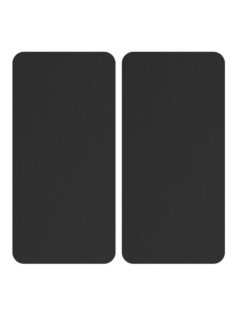 2 stück 40*20cm yoga-knieschoner, tragbar, wasserdicht, rutschfest, ellbogenpolster, rutschfeste, weiche yogamatten für pilates-bodenübungen