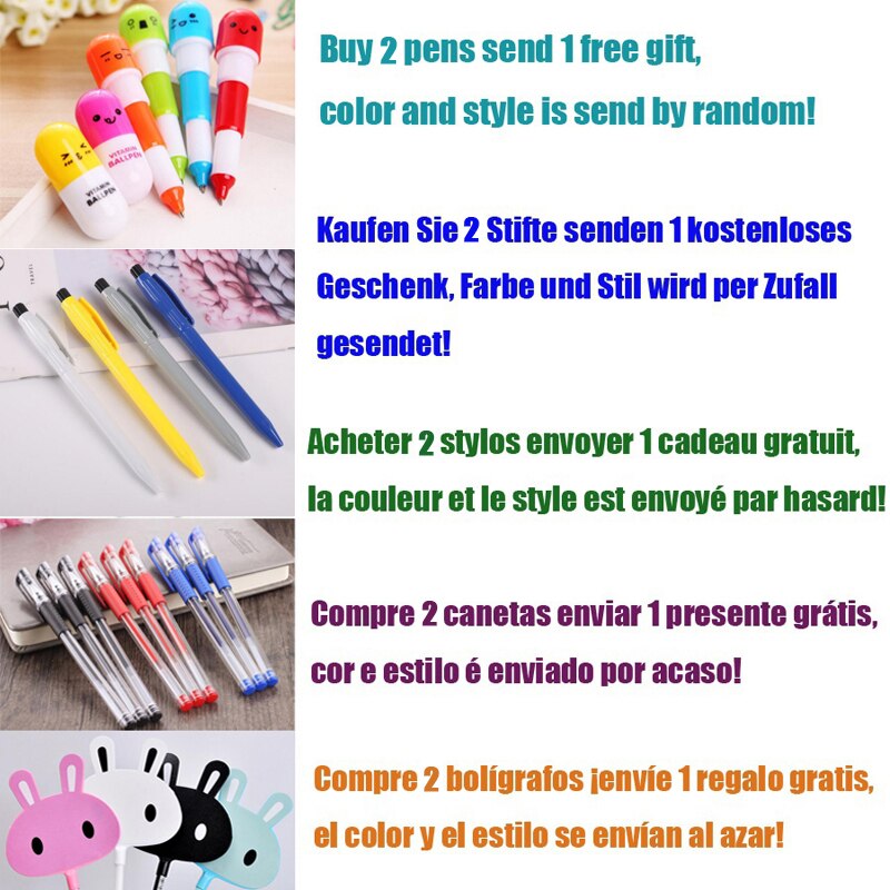 Luxury Brand Metal Ballpoint Pen PU Leather Smooth Writing Signature Pen Buy 2 Pens Send