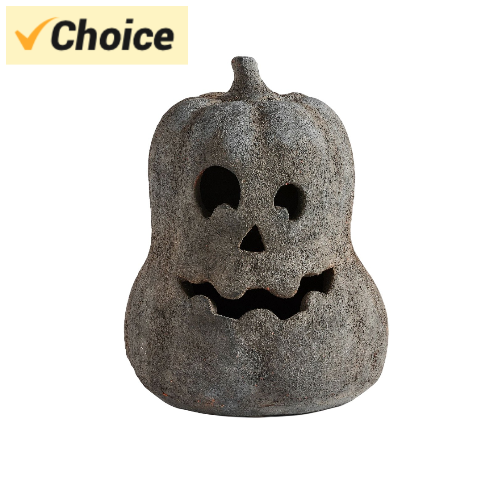 Świecące - Dekoracje Halloween - Żywiczna Dyniowa Latarnia Zewnętrzna Wewnętrzna - Urocza Halloweenowa Dekoracja Jesiennej Farmy na ho: Czekolada