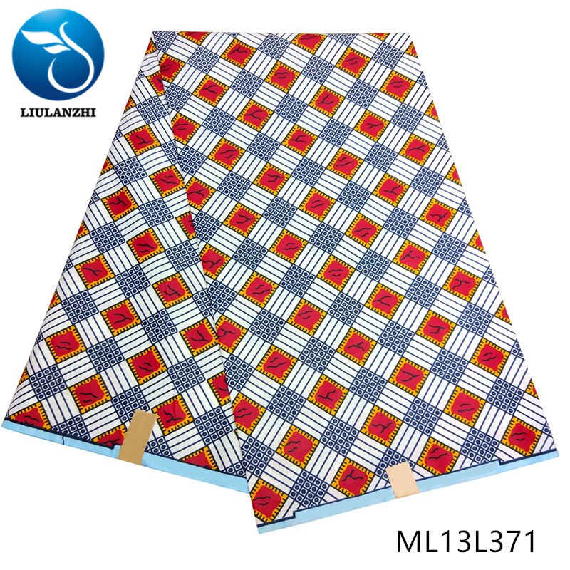 Liulanzhi afrikansk ankara vokstryk i stofstil polyestervoks ankara  ml13 l 368