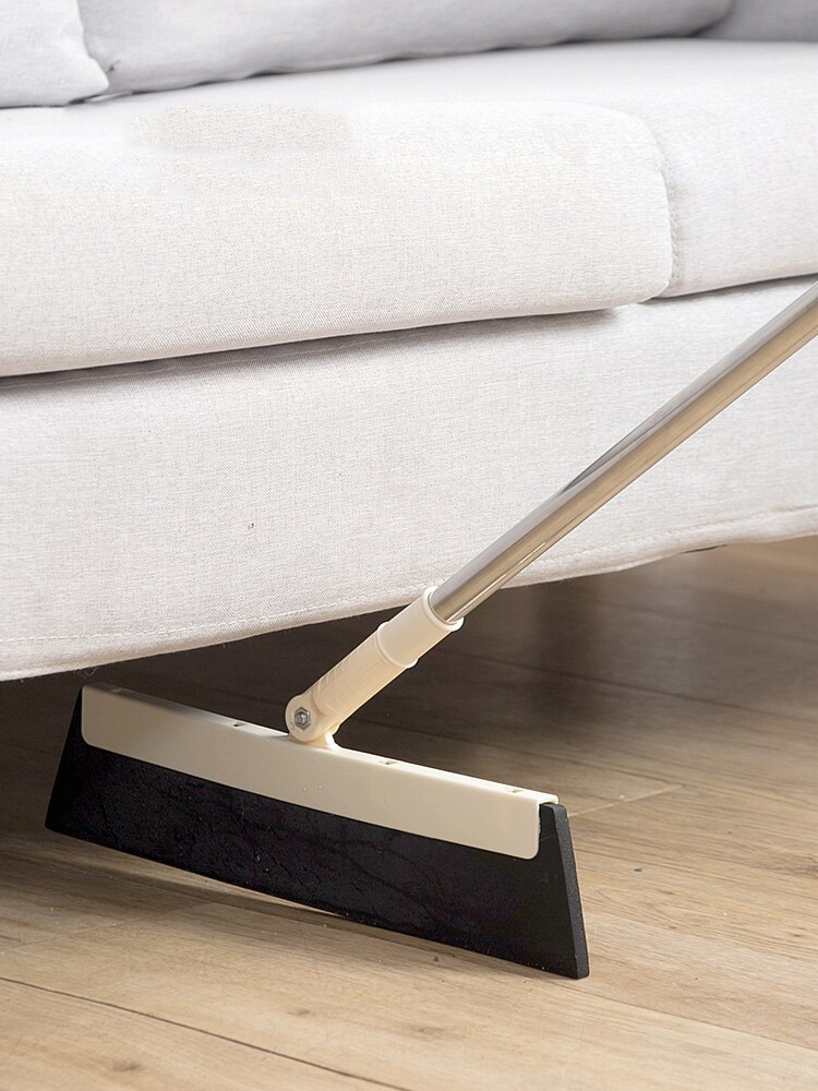 Floor Scraper Long Handle 180 Degrees Rotatable Mop Broom Floor Glass water Dust Wiper Floor Scraper Cleaning Tools for bathroom