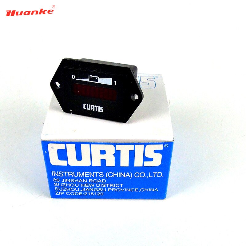 true Curtis 24V battery capacity meter battery indicator for golf cart forklift truck electric vehicle