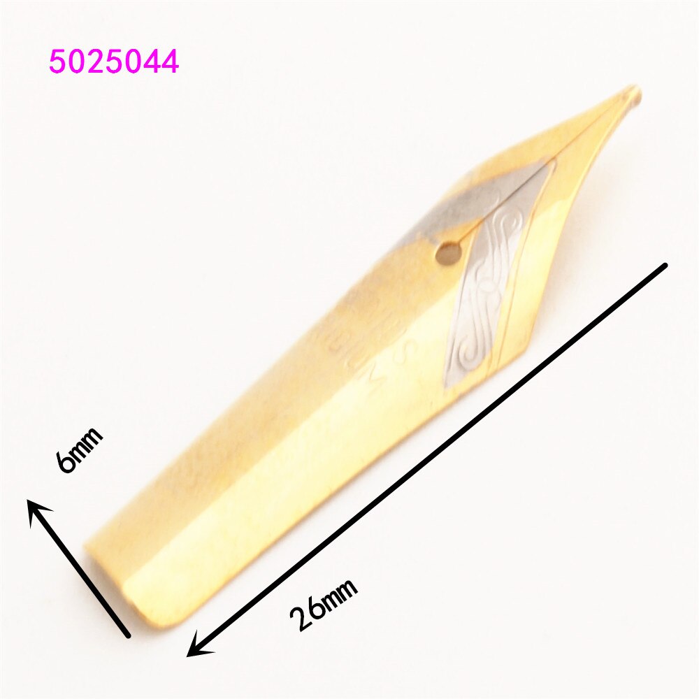 5pcs Golden Medium nib fountain pen iridium tip pen Nib Universal other Pen You can use all the extra fine series