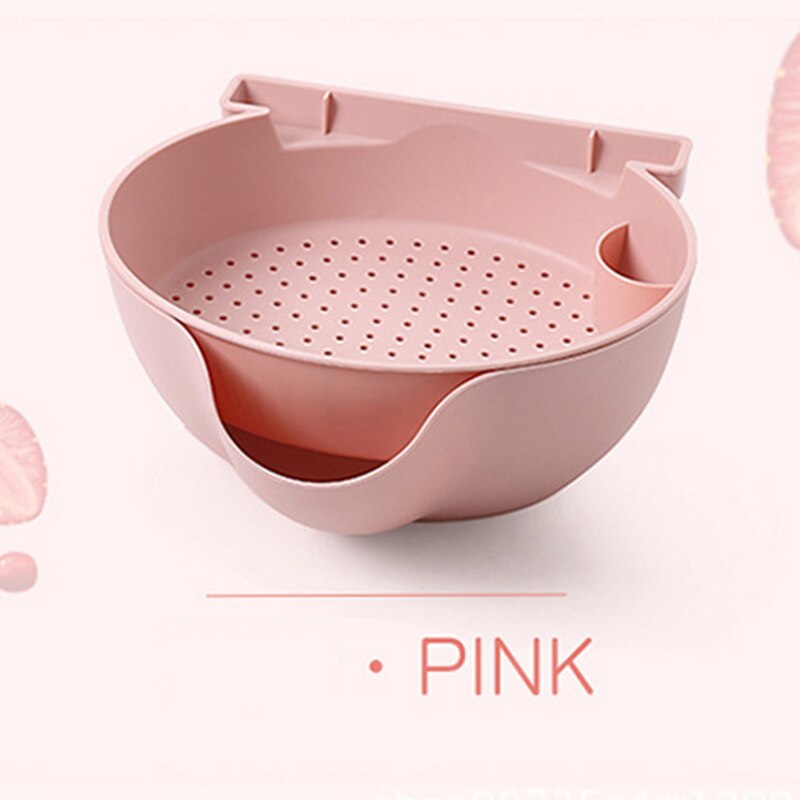 Kunststoff Platten Küche Platten Moderne Faul Snack Schüssel Kunststoff Doppel Schichten Lagerung Kasten Obst Snack Platten Heimat Zubehör: Rosa