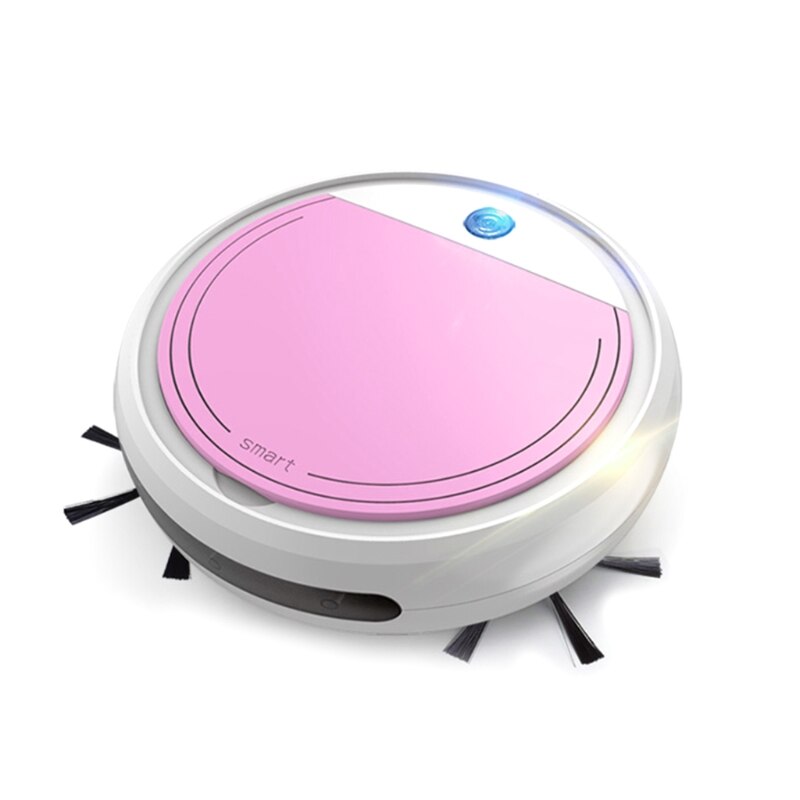 Robot Vacuum Cleaner, Strong Suction Automatic Bot Self Detects Stairs Pet Hair Allergies Friendly Robotic Home Cleaning