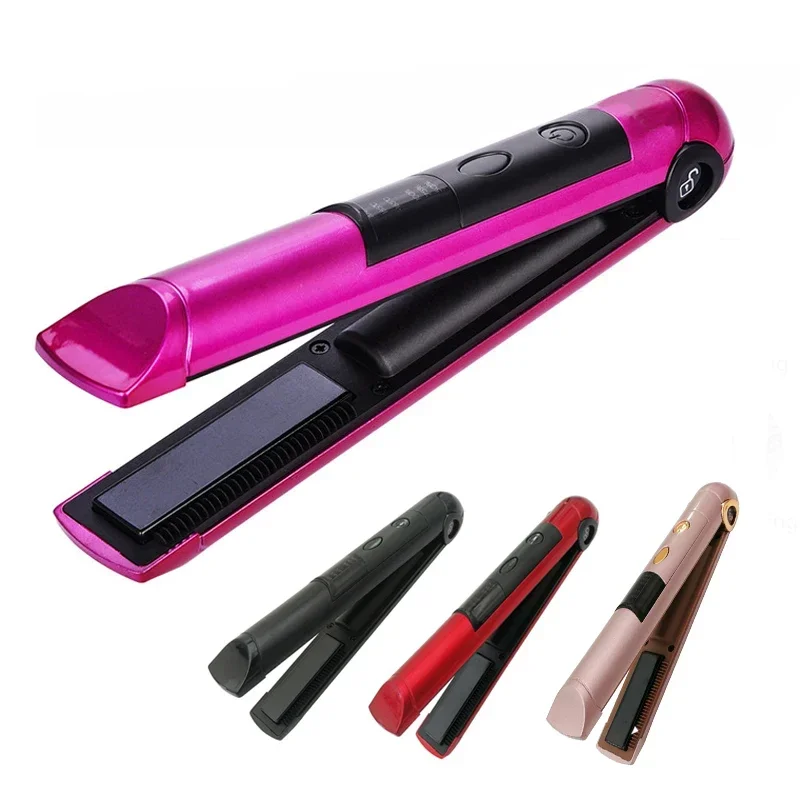 USB Oplaadbare Professionele Haar Krultang 2 IN 1 Twist Draagbare Stijltang & Krultang Platte Haar Styler Styling Tool