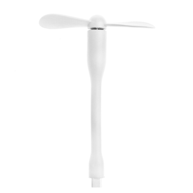 USB tipo C, Mini ventilador TPE portátil Flexible para Samsung S8 LG G6 Macbook con puerto tipo C