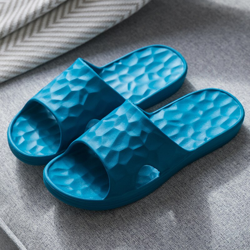 XIAOMI slippers Soft bottom anti-slip Bathroom Dustproof and lightweight comfortable colorful for couples home slippers: Navy blue 43-44