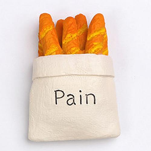 Ei Melk Koffie Cup Brood Koelkast Magnetische Koelkast Sticker Hars Koelkast Stickers Creatieve Leuke Magneet Keuken Decor: Bread