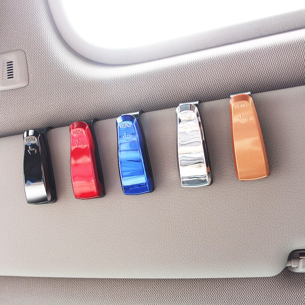 Car Sun Visor Glasses Holder Clip for Opel Astra H G J Insignia Mokka Zafira Corsa