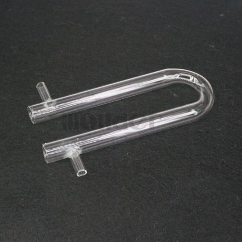 15x150mm Glass Drying Tube Adapter U Shape With Side Arm Labware Absorption