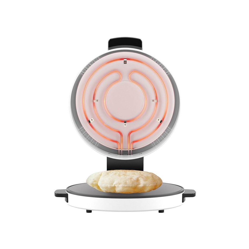 1800W Huishouden Pizza Broodrooster Steak Machines Elektrische Arabisch Pizza Maker Brood Maken Pan