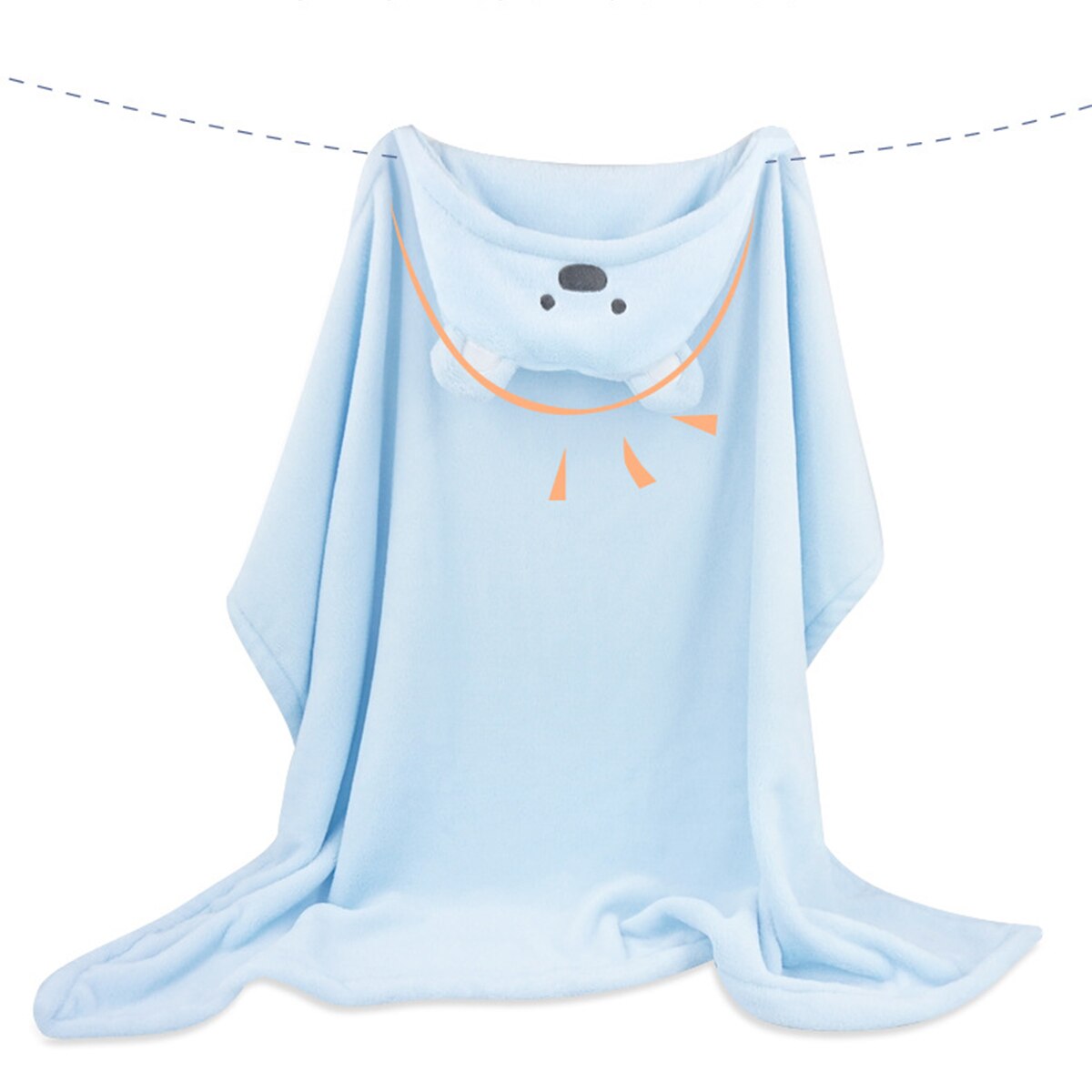 2021 moda gorąca sprzedaż dziecko otrzymać koc Super miękki ręcznik kąpielowy zimowy ciepły pieluszki zawinąć z kapturem dla chłopców dziewcząt hurtowych