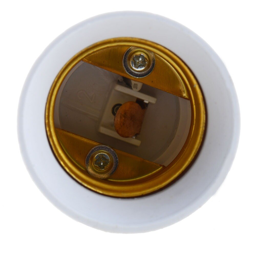 B22 to E27 LED Bulb Base Adapter Fireproof Material lamp Holder Converter Socket light Bulb Base type Adapter Household Supplies