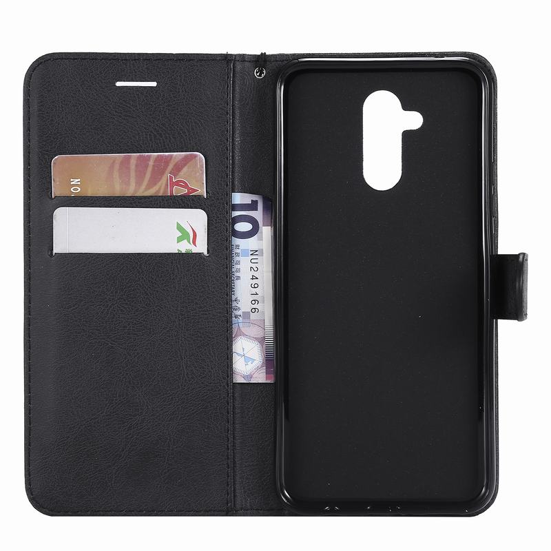 Voor Huawei Mate 20 Lite Case Leather Flip Wallet Book Cover Zwart Voor Huawei Mate 20 Lite SNE-LX1 Mate20 Lite 20 Lite 6.3 inch