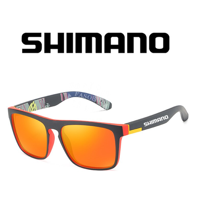 Shimano – lunettes de soleil polarisées UV400, pour hommes et femmes, sport, plein air, alpinisme, cyclisme, pêche, été, 2022: Photo Color 2
