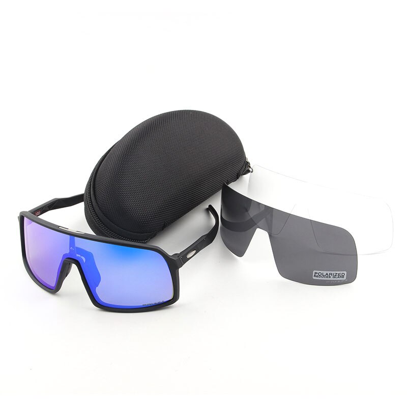 Sport Polarisierte Sutro Radfahren Brille Radfahren Brille Männer Frauen bike Gläser UV400 Radfahren sonnenbrille 3 Objektiv