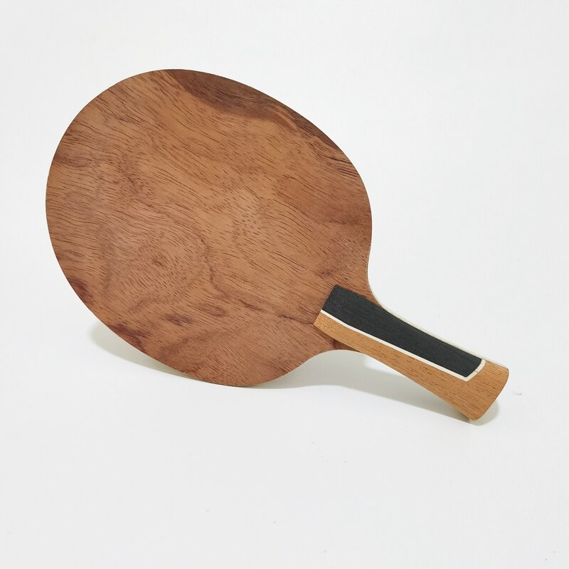Two-sided Heterogeneous Table Tennis Blade Flared Or Straight Long Handle Offensive Fast Attack Loop Ping Pong Bat Paddle: FL Handle