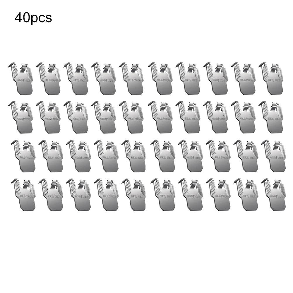 Haczyki robić zawieszania obrazów na płytach gipsowo-kartonowych, bez uszkadzania, wytrzymałe, narzędzia ręczne, akcesoria, 20/40 sztuk, dostępne od ręki, sprzedaż hurtowa.: Srebrny