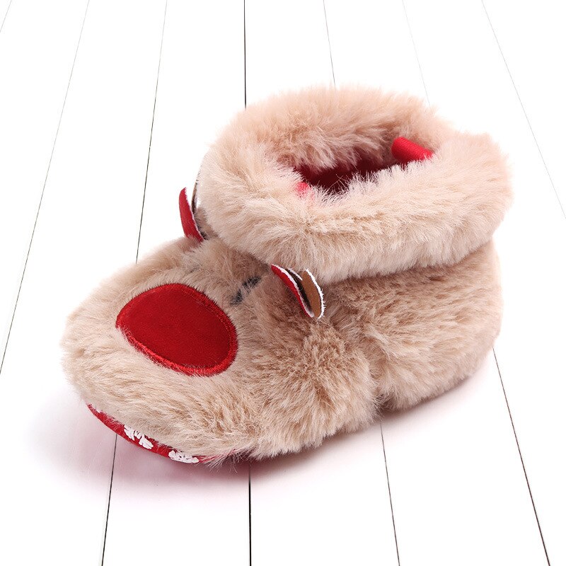 neue Winter Ufer Für Baby Mädchen Jungen Schnee BootsSoft Sohle Anti-Unterhose Krippe Schuhe Winter Warme Juwelütliche Bowknot booties
