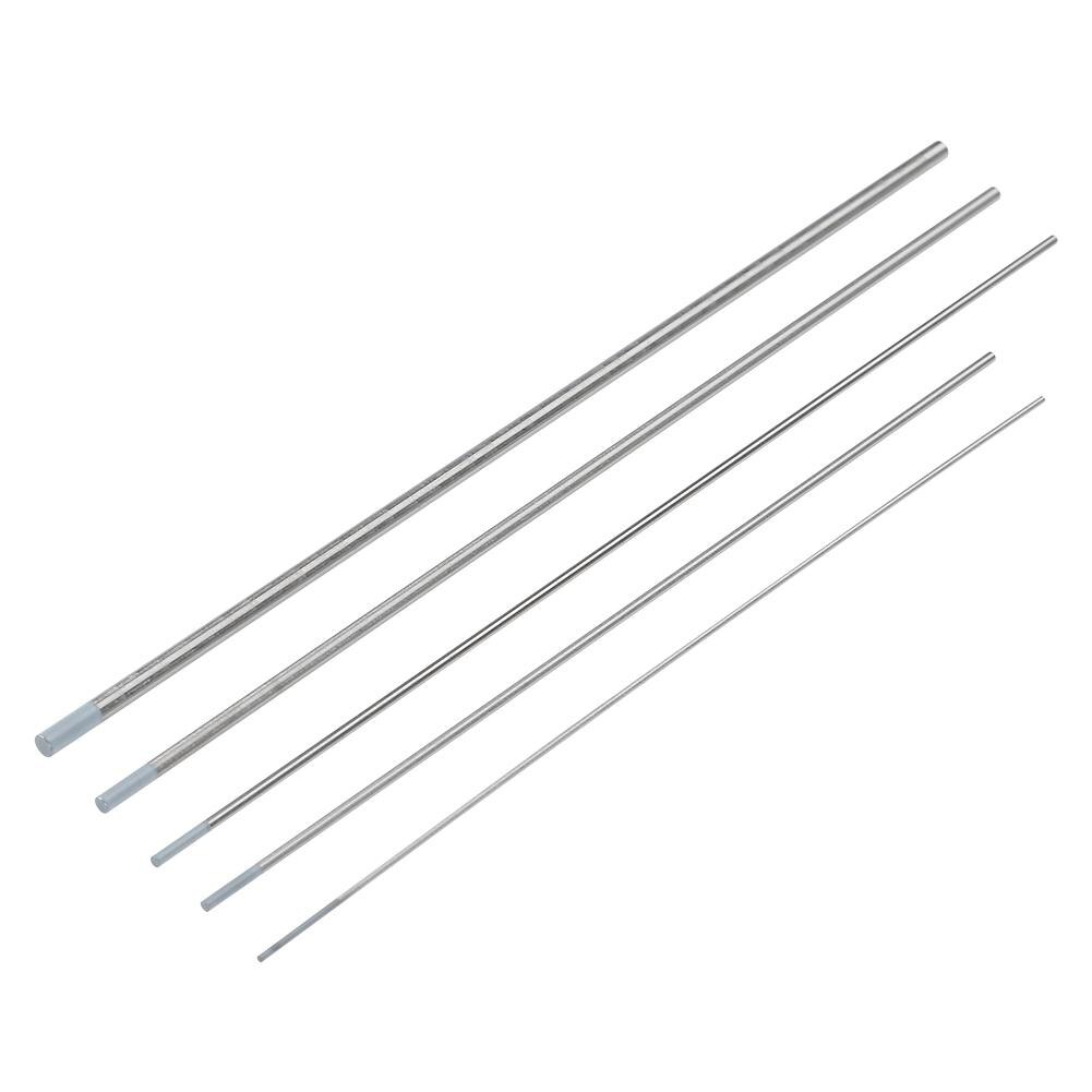 10 teile/schachtel Cer Wolfram Elektroden Stangen 1,0/1,6/2,4/3,2mm WC20 TIG für Edelstahl Kohlenstoff lanthan Schweißen Soldring einstellen