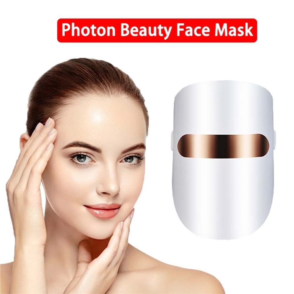 LED Facial Mask Purge Belleza Facial Skin Rejuvenation Masque Photon LED Mask Face light Therapy Wrinkle Acne Beauty Skin Tool