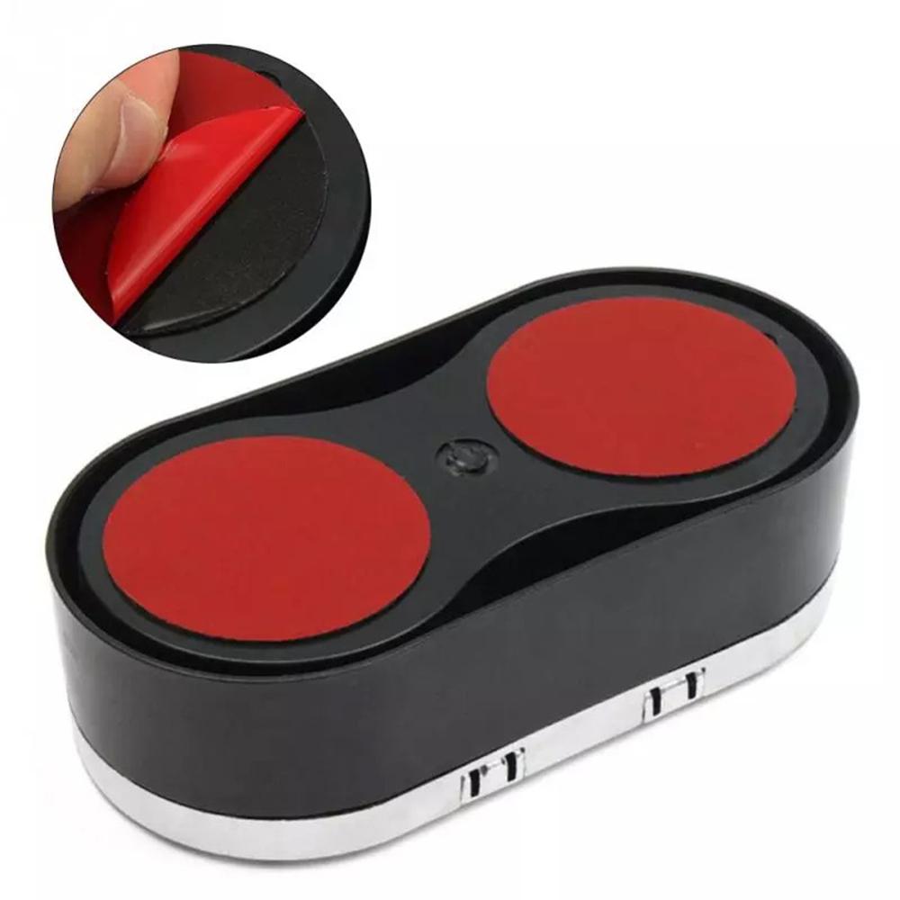 Multifunctional Universal Car Cup Holder Car Auto Truck Adhesive Mount Cup Drink Holder Organzier Storage Box: Black