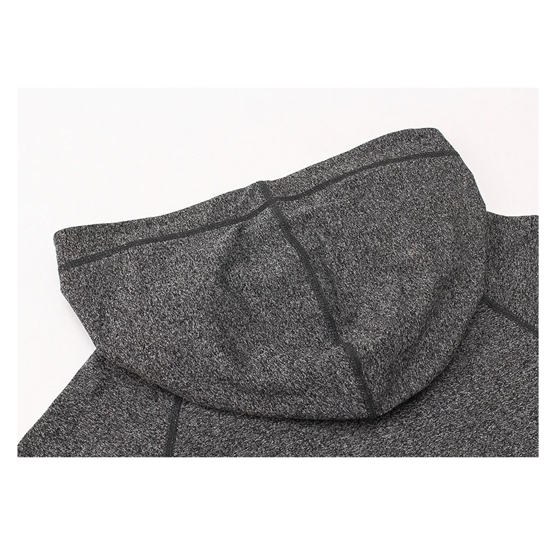 Cappotto sportivo autunnale da uomo Fitness Running Training felpa con cappuccio a manica lunga con cerniera cappotto ad asciugatura rapida abbigliamento da salotto per uomo