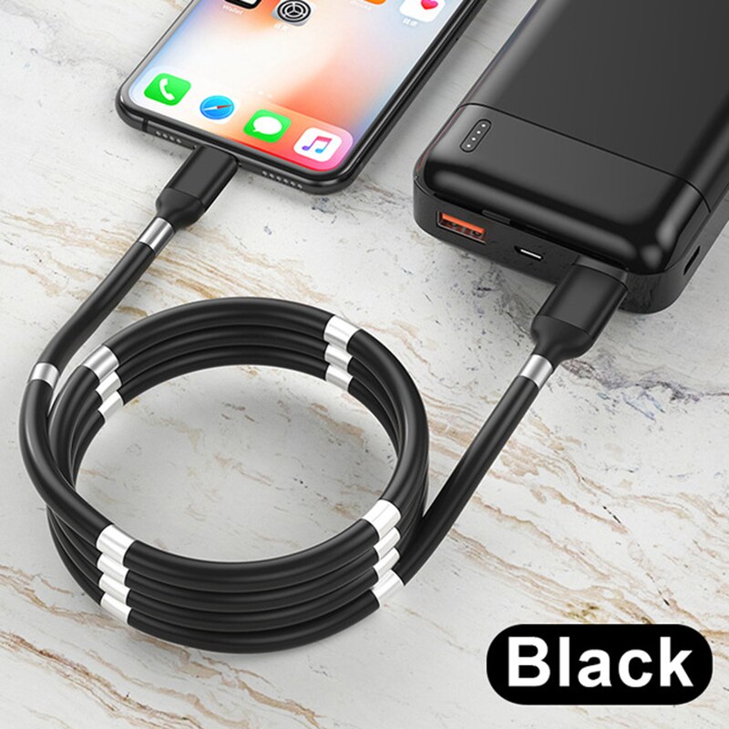 Kabel magnetyczny typu C robić Samsung S20 plus uwaga 20 ultra 4A szybkie ładowanie USB rodzaj-c Xiaomi Redmi uwaga 8 9 Mi 10 zawodowiec USB-C drut